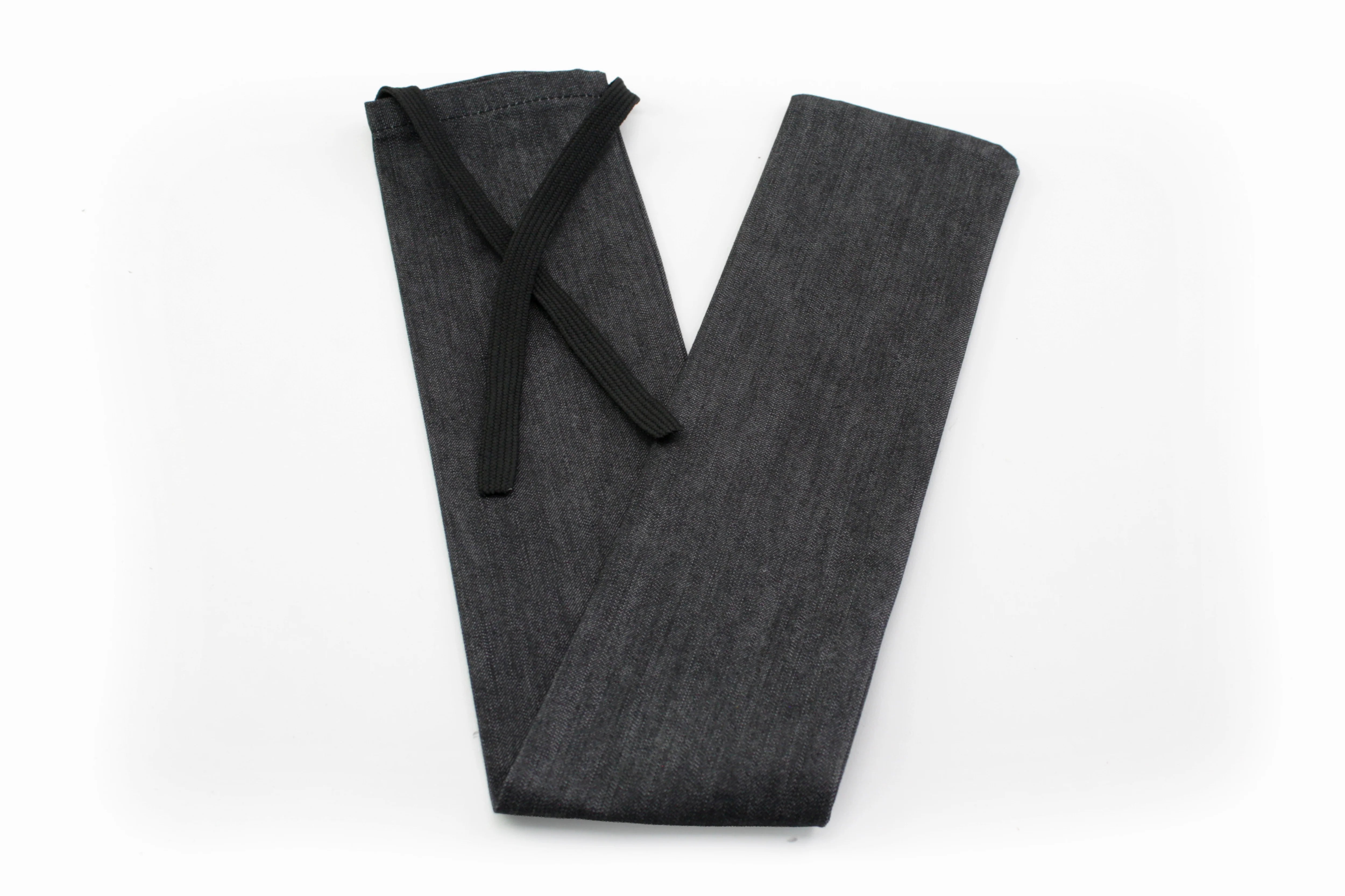 Spirit Flute Black Denim Bag